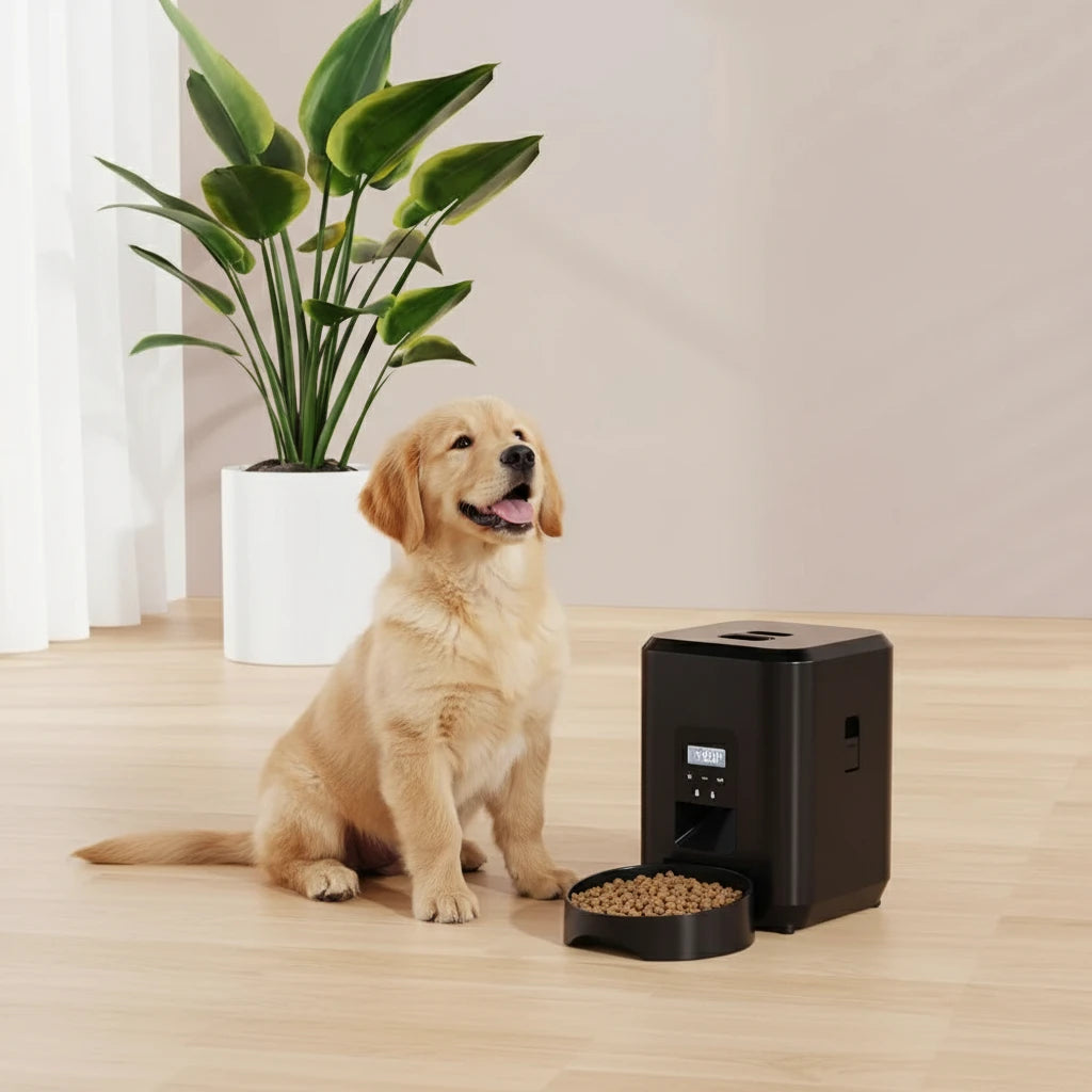 Smart Pet Feeder Automatic Cat Feeder Dog Slow Food Machine with Timed Quantitative Automatic Cat Food Dispenser Cat Dog Bowl